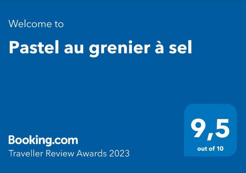 דירות קולמר Pastel Au Grenier A Sel מראה חיצוני תמונה